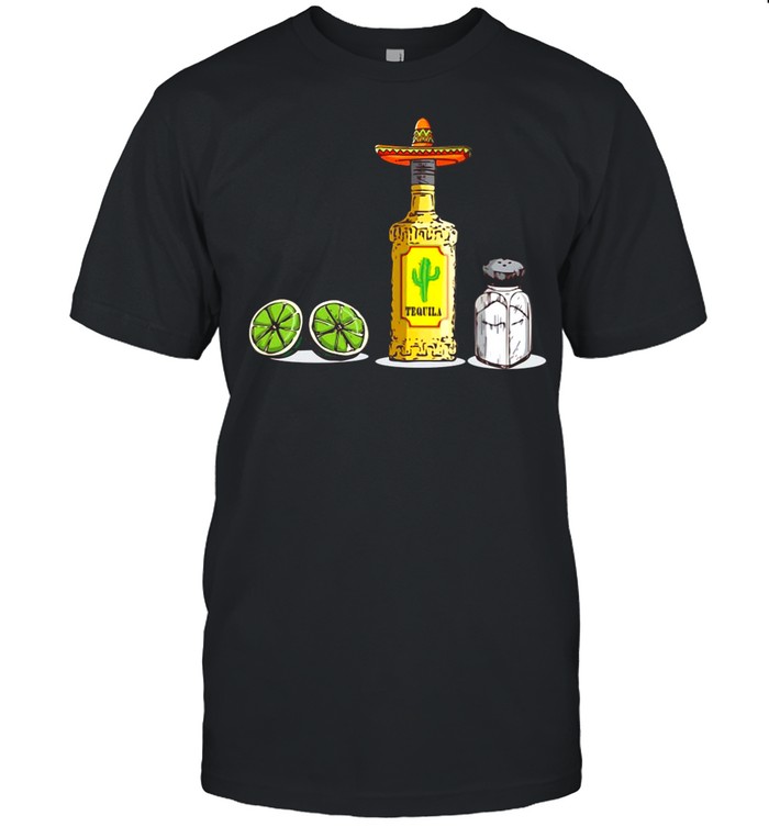 A Bottle Tequila Lemon And Salt Tequila shirt