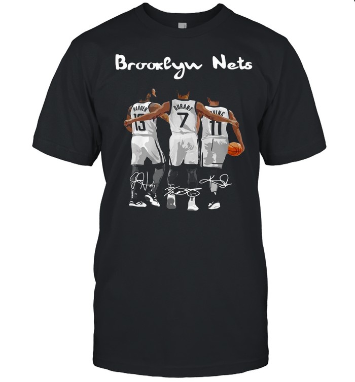 Brooklyn Nets Harden Durant And Irving Signature shirt