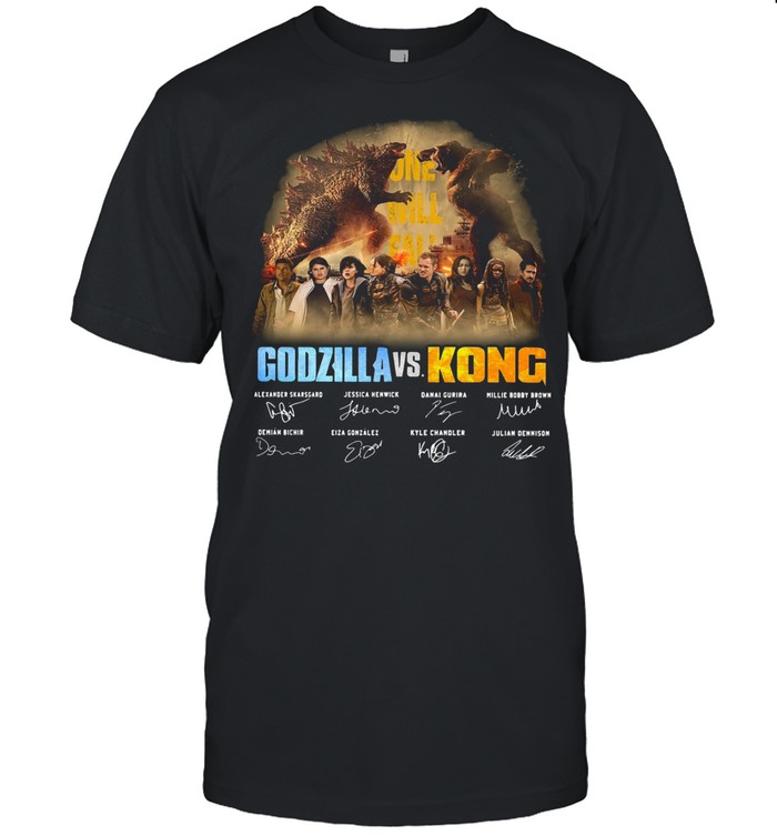 Godzilla Vs Kong 2021 Season Signatures shirt