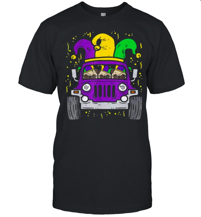 Jeep mardi gras shirt