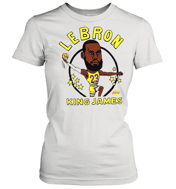 Los Angeles Lakers Lebron King James shirt Classic Women's T-shirt