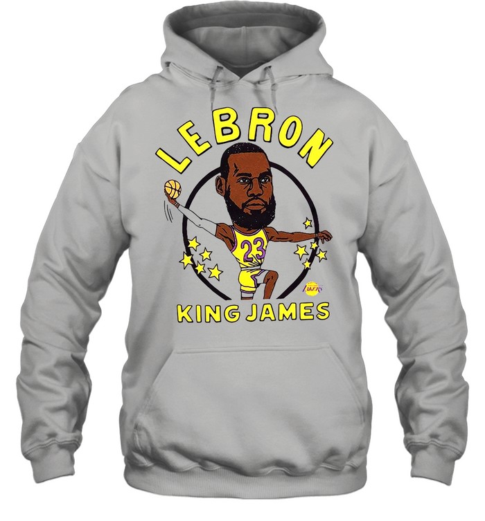 Los Angeles Lakers Lebron King James shirt Unisex Hoodie