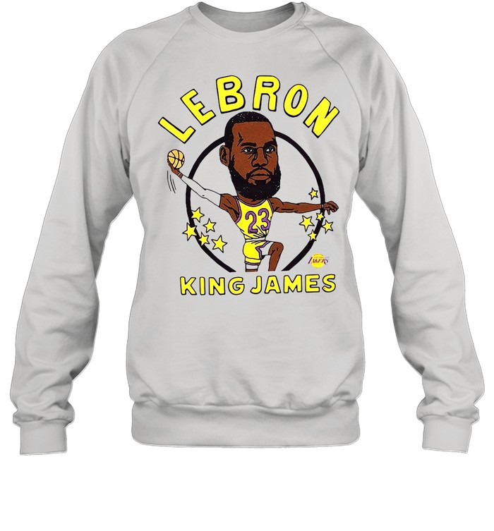 Los Angeles Lakers Lebron King James shirt Unisex Sweatshirt