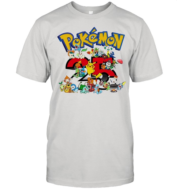 Pokemon 25th Anniversary shirt