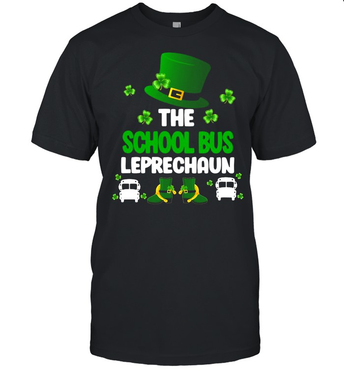 St Patrick’s Day The School Bus Leprechaun shirt