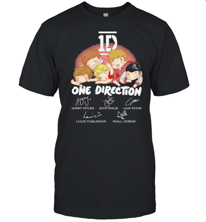 1D One Direction Signature shirt