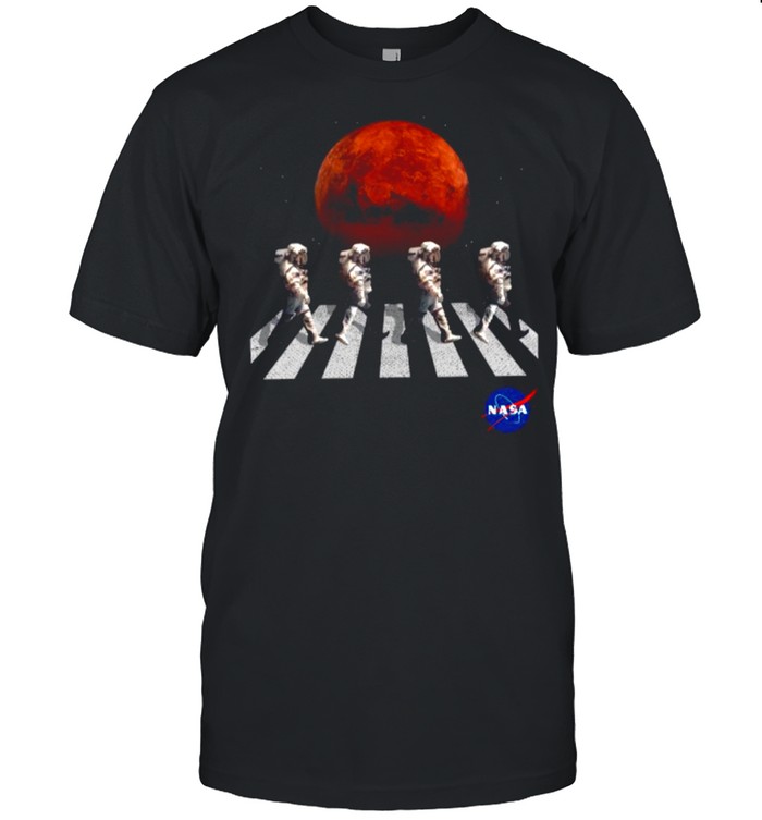 Astronaut Walking Abbey Road Nasa Mars Perseverance Rover 2020 shirt