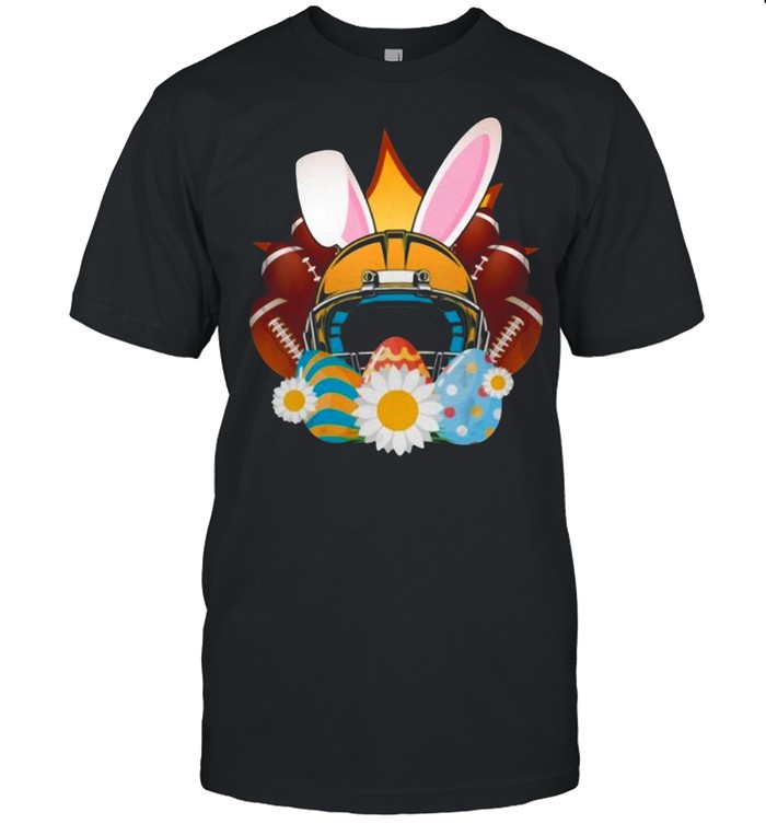 Football Easter Bunny Egg shirt