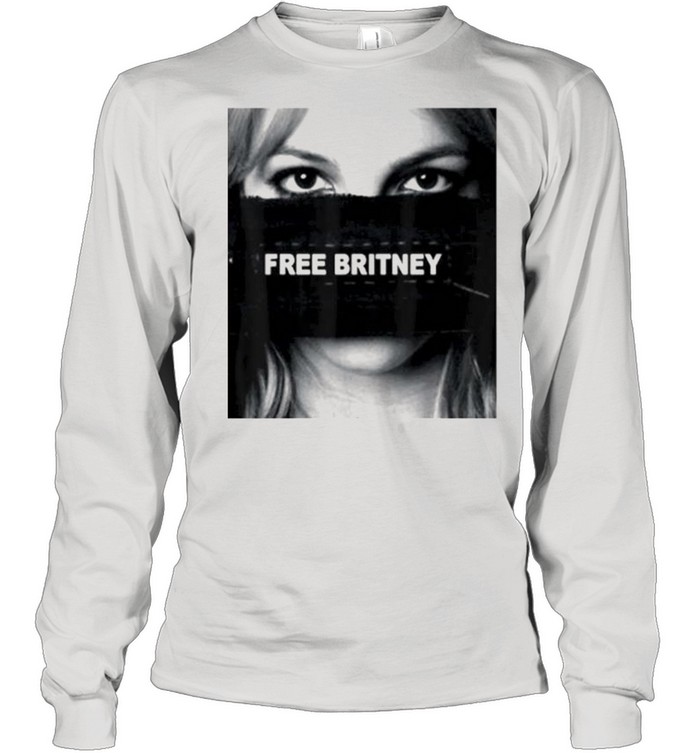 Free britney movement hashtag shirt Long Sleeved T-shirt