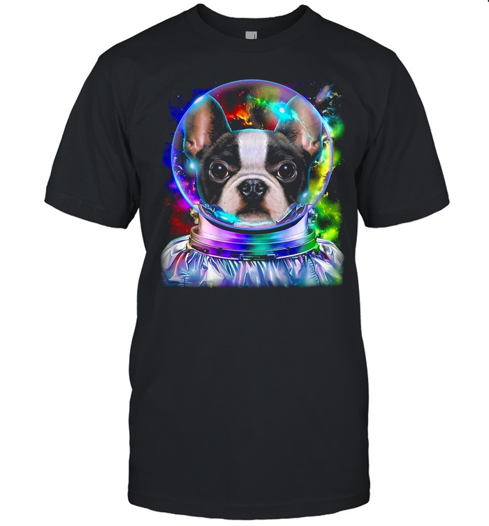 French Bulldog As Astronaut Exploring Space And Galaxy shirt