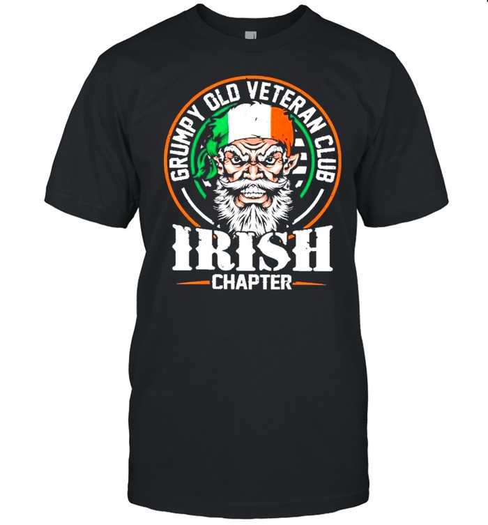 Grumpy old veteran club irish shirt