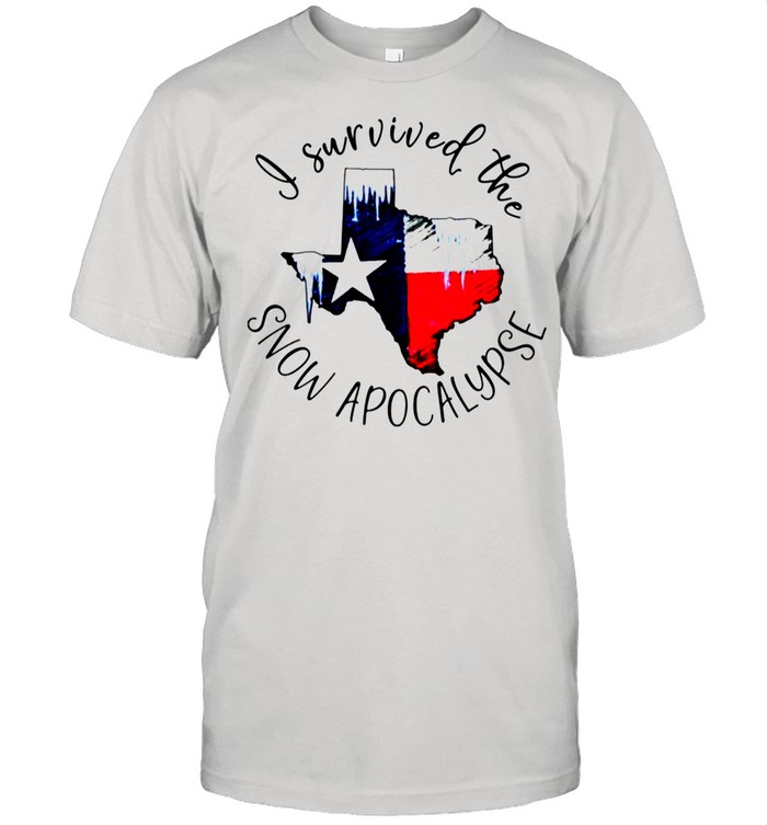 I survived the snow apocalypse Texas shirt