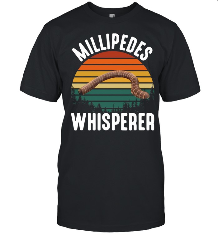 Millipedes Whisperer Vintage Retro shirt