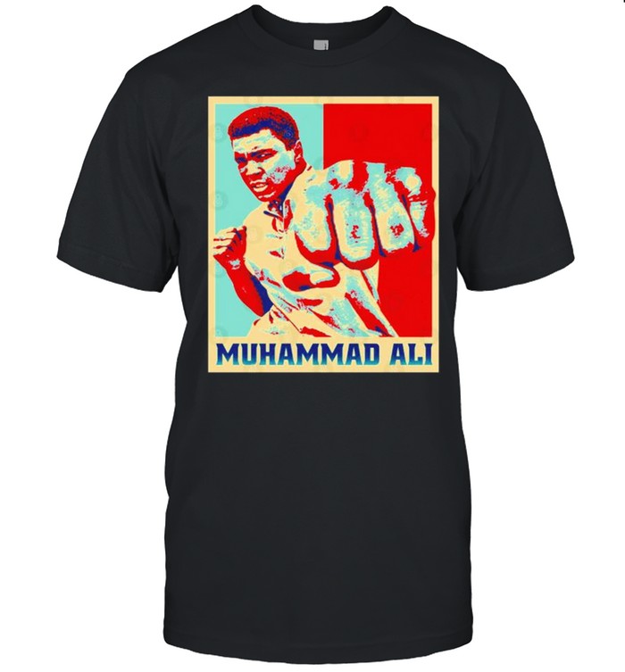 Muhammad Ali the heroes hope boxing shirt