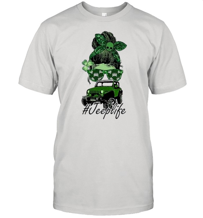 Skull and Jeeplife St patricks day shirt