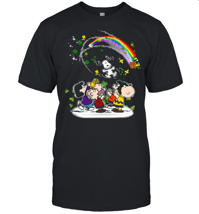 Snoopy Woodstock And Friends Happy St Patrick’s Day 2021 shirt