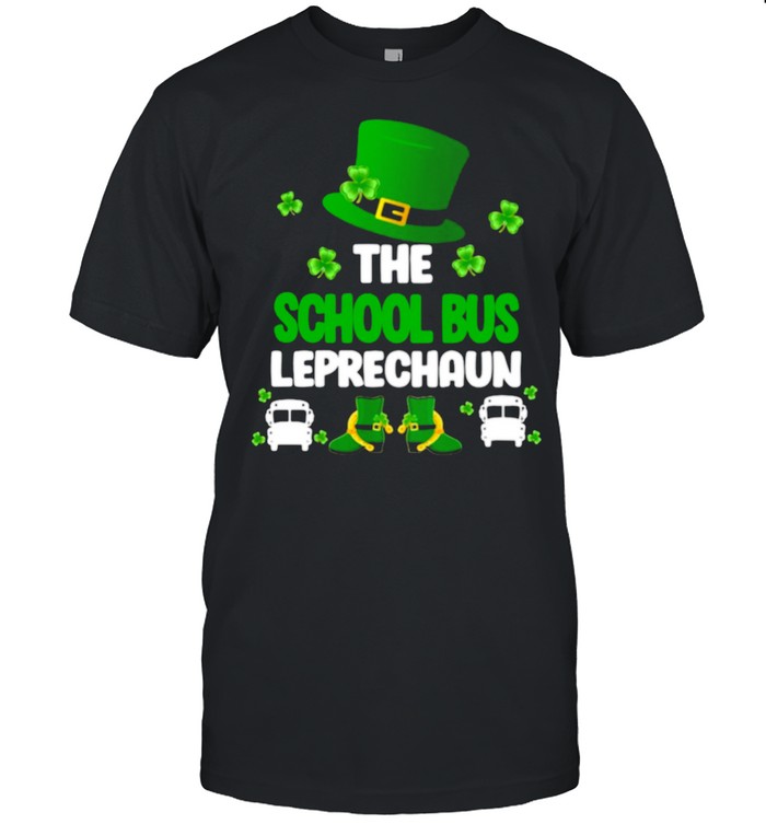 St Patrick’s Day The School Bus Leprechaun shirt