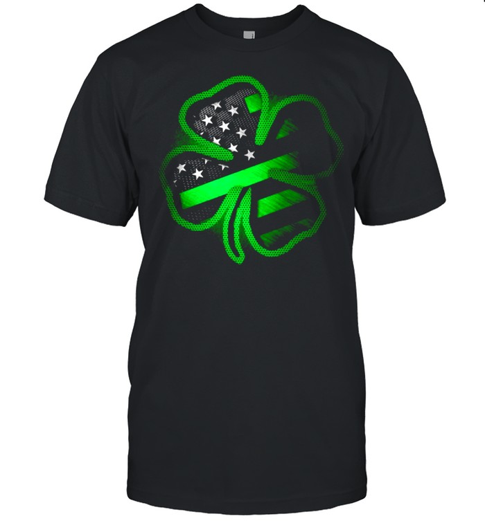 2021 Firefighter clover St Patricks Day shirt