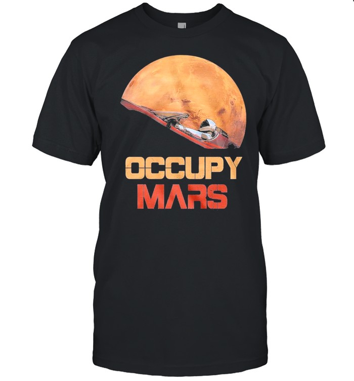 The Occupy Mars Starman shirt