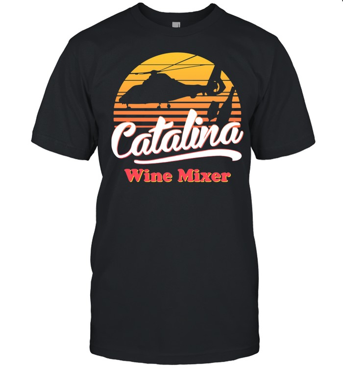 Catalina wine mixer vintage sunset shirt