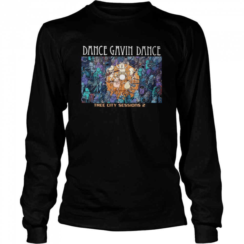 Dance Gavin Dance Merch Dance Gavin Dance Tree Sessions 2 shirt Long Sleeved T-shirt