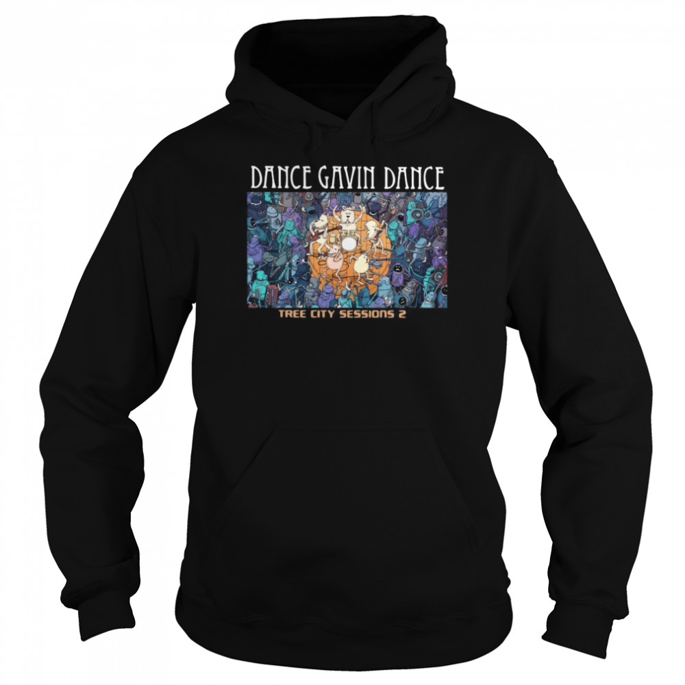 Dance Gavin Dance Merch Dance Gavin Dance Tree Sessions 2 shirt Unisex Hoodie