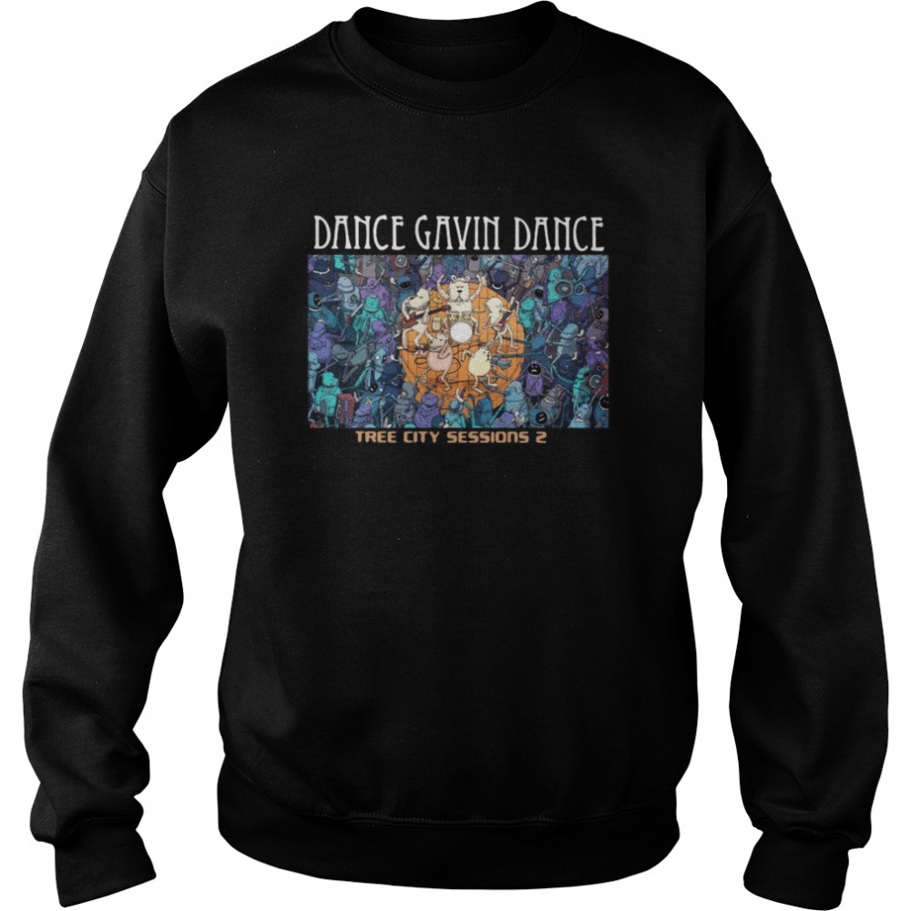 Dance Gavin Dance Merch Dance Gavin Dance Tree Sessions 2 shirt Unisex Sweatshirt