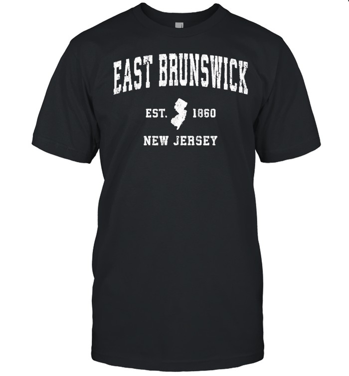 East Brunswick New Jersey Nj Vintage Athletic shirt