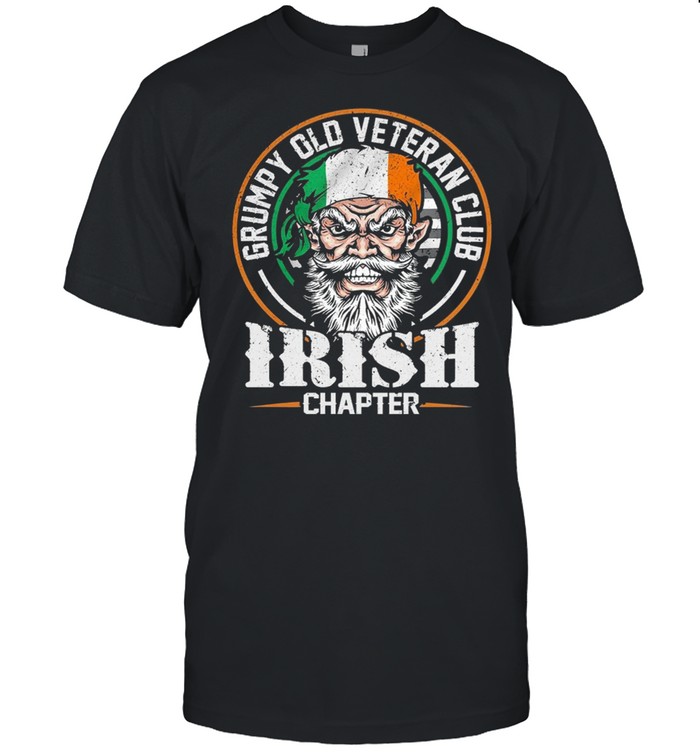 Grumpy Old Veteran Club Irish St Patrick’s Day shirt