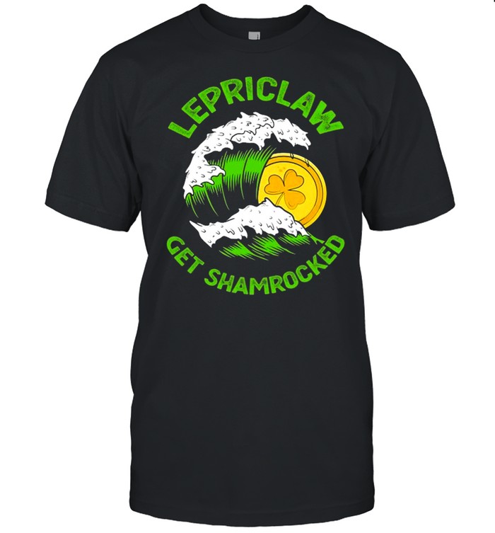 Lepriclaw Get Shamrocked Beer Drinking St Patricks Day Irish shirt