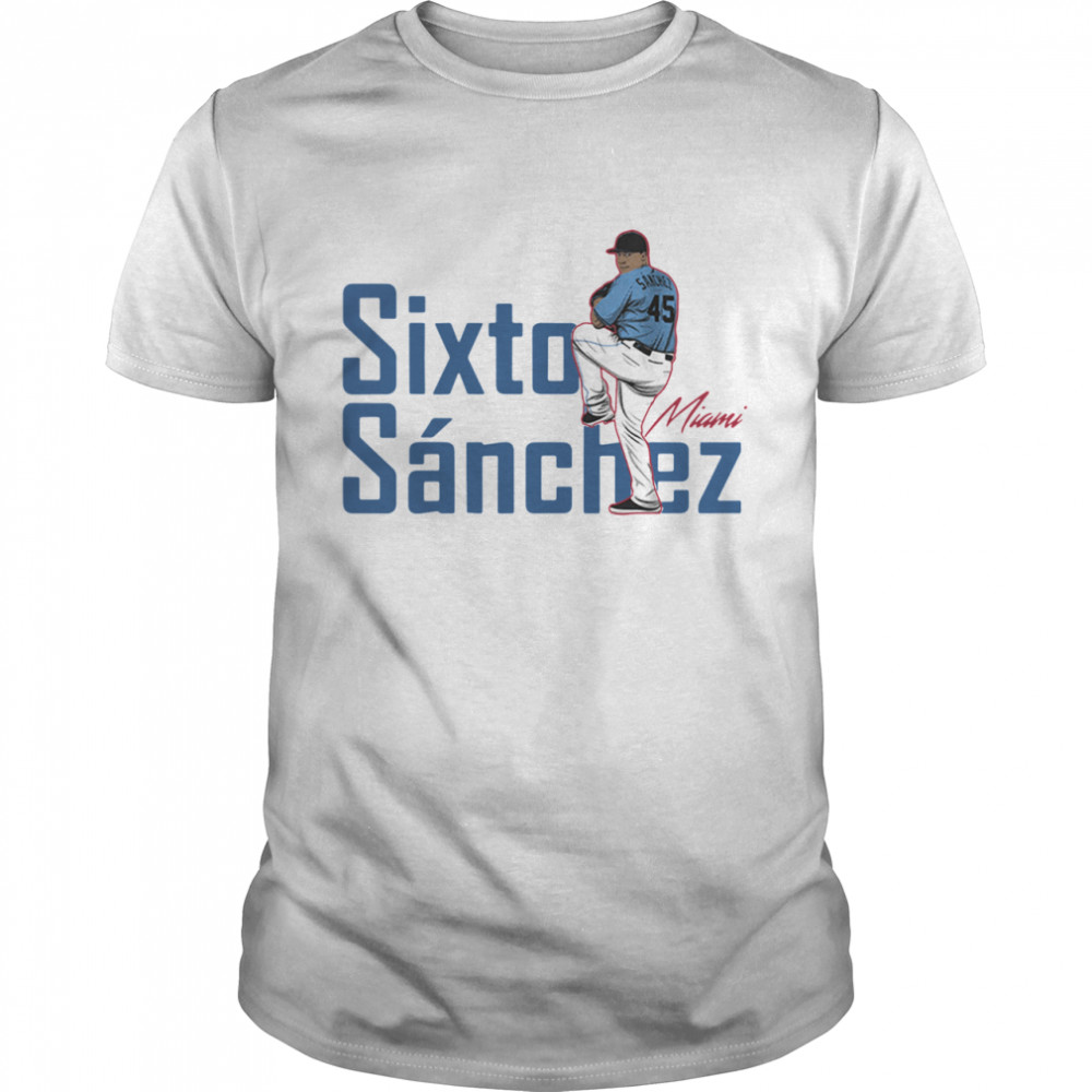 Sixto Sanchez Miami Marlins 2021 shirt
