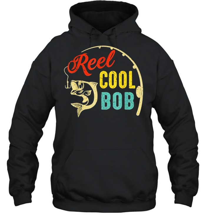 Vintage Fishing Reel Cool BOB shirt Unisex Hoodie