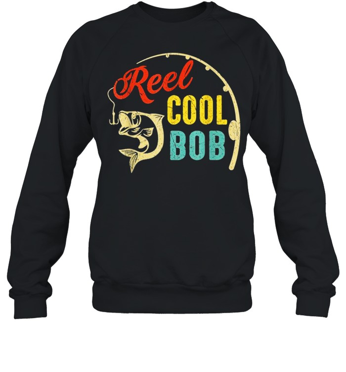 Vintage Fishing Reel Cool BOB shirt Unisex Sweatshirt