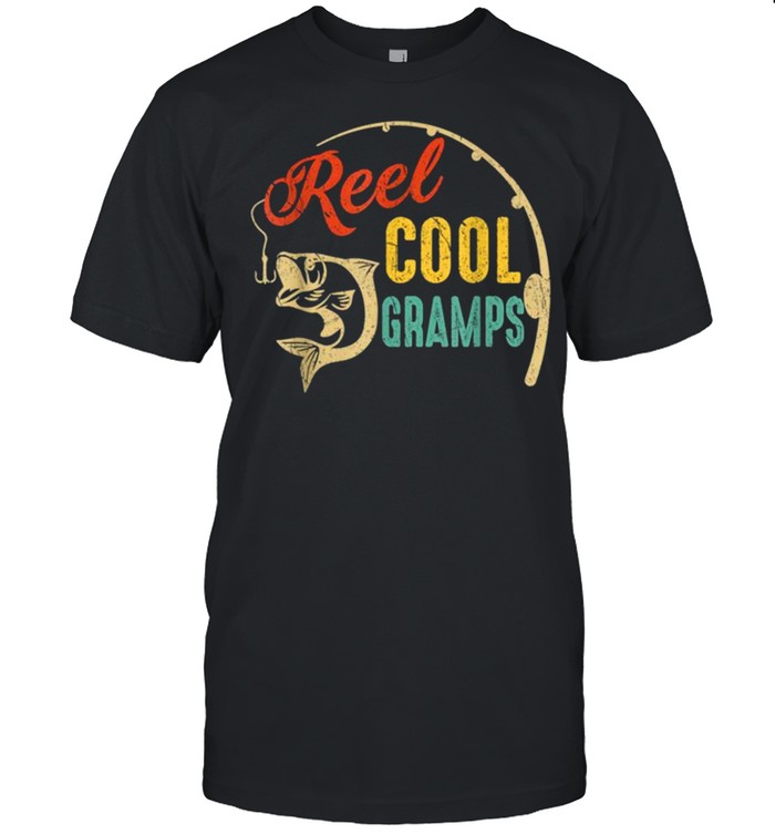 Vintage Fishing Reel Cool Gramps shirt