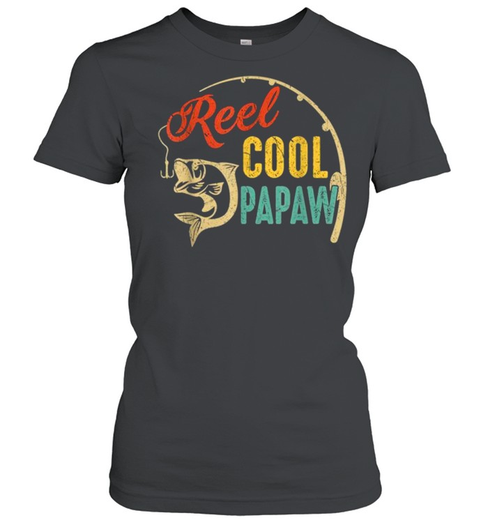 Vintage Fishing Reel Cool Papaw shirt Classic Women's T-shirt