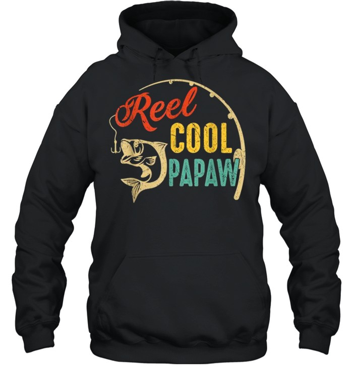 Vintage Fishing Reel Cool Papaw shirt Unisex Hoodie