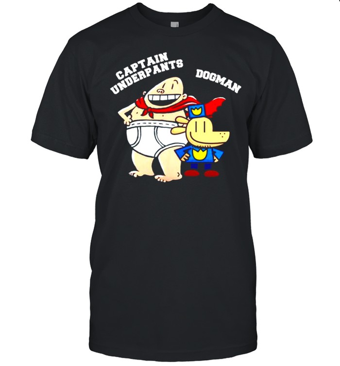 Dogman and captain underpants shirt