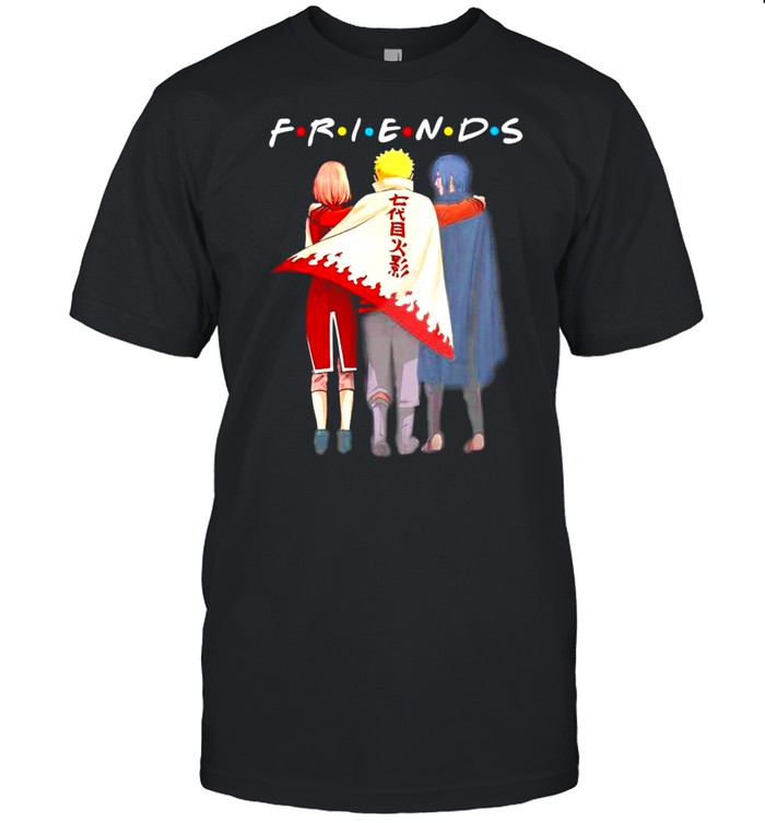 Friends Naruto Sasuke And Haruno Sakura shirt