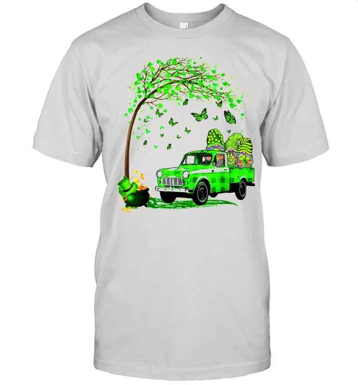 Gnomes Shamrock Patricks Day tshirt