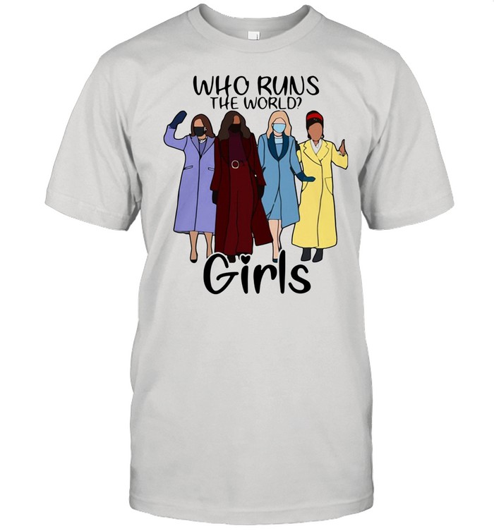 Kamala Harris Amanda Gorman who runs the world girl shirt