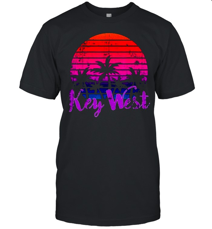 Key West Florida Family Beach Vacation Retro shirt