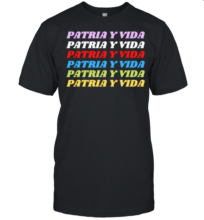 Patria Y Vida Shirt Libertad Para Cuba Movimiento San Isidro shirt