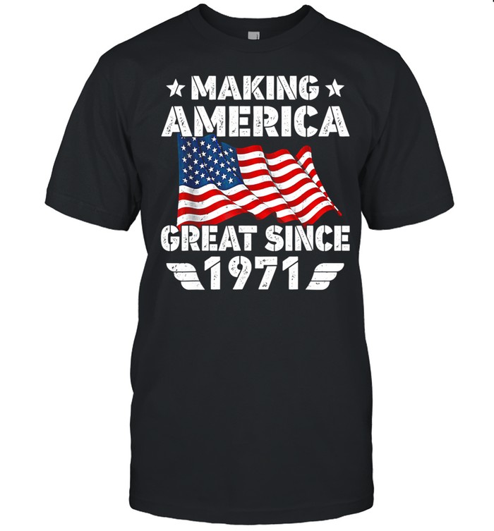 Patriotic Making America 1961 60th Bday 60 Years Old shirt