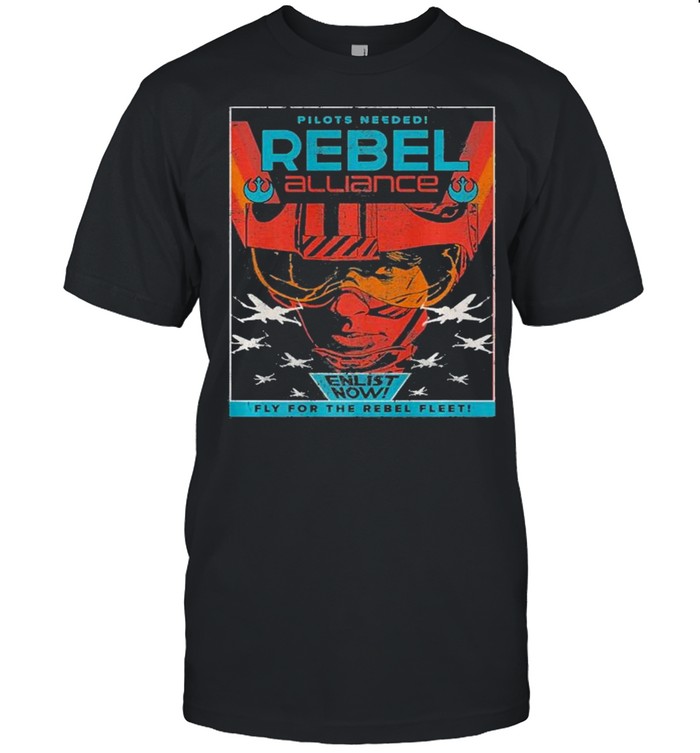 Star Wars Rebel Alliance Pilots Needed Retro shirt