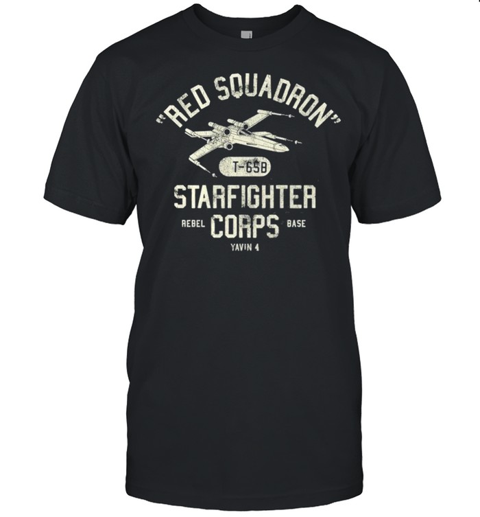 Star Wars Red Squadron Rebel Poster shirt