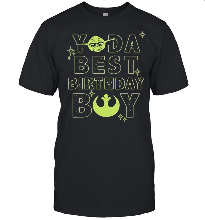 Star Wars Yoda Best Birthday Boy Rebel shirt