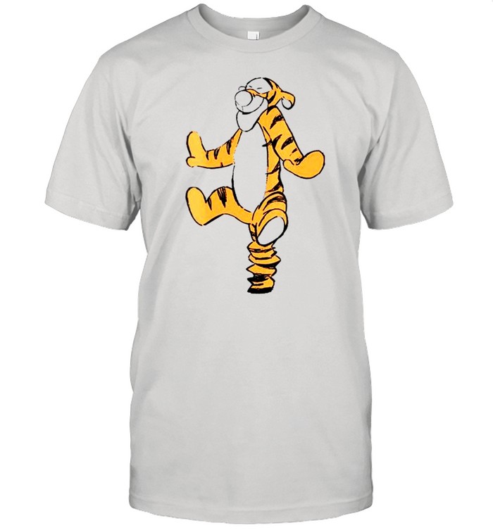 Tigger simple sketch Winnie Pooh shirt