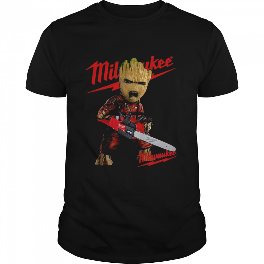 Baby Groot Hug Milwaukee shirt