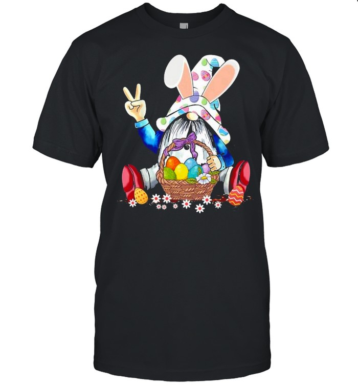 Gnome Easter Hippie Egg Hunting Gnomes shirt