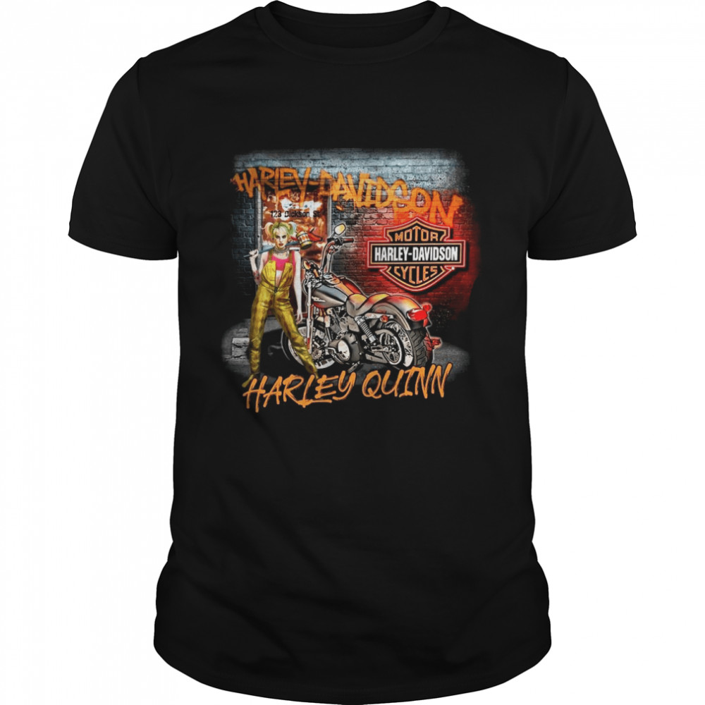 Harley Davidson Harley Quinn shirt